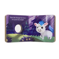Libro títere. BABY UNICORN- FINGER PUPPET BOOK