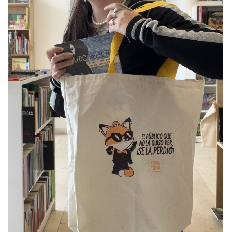 TOTE BAG.TIENDA TEATRAL por Raeioul