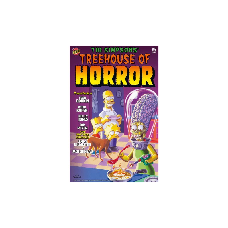 CÓMIC. TREEHOUSE OF HORROR. 5