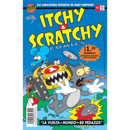 CÓMIC. ITCHY Y SCRATCHY. 1