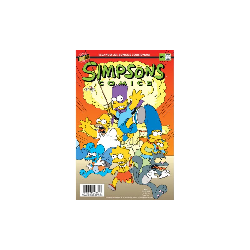 CÓMIC. SIMPSONS. 5 EUA