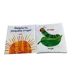 LIBRO. LA PEQUEÑA ORUGA GLOTONA (LIBRO TELA)