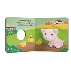 Libro. BABY PIGLET- FINGER PUPPET BOOK