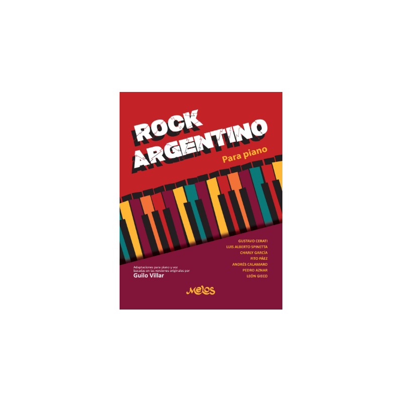 Partituras. Rock argentino para piano