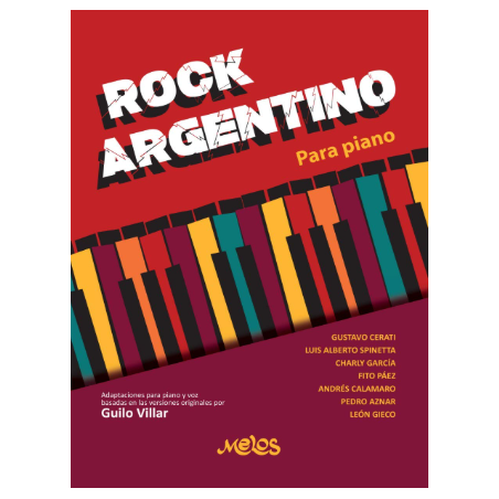 Partituras. Rock argentino para piano