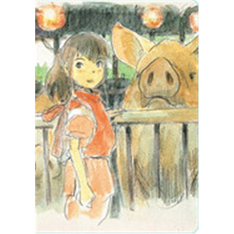 Bitácora rayada. SPIRITED AWAY Journal. El viaje de Chihiro