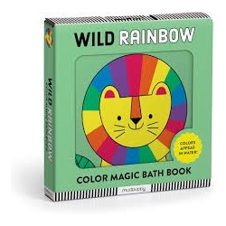 Libro para la tina. WILD RAINBOW. Color Magic Bath Book