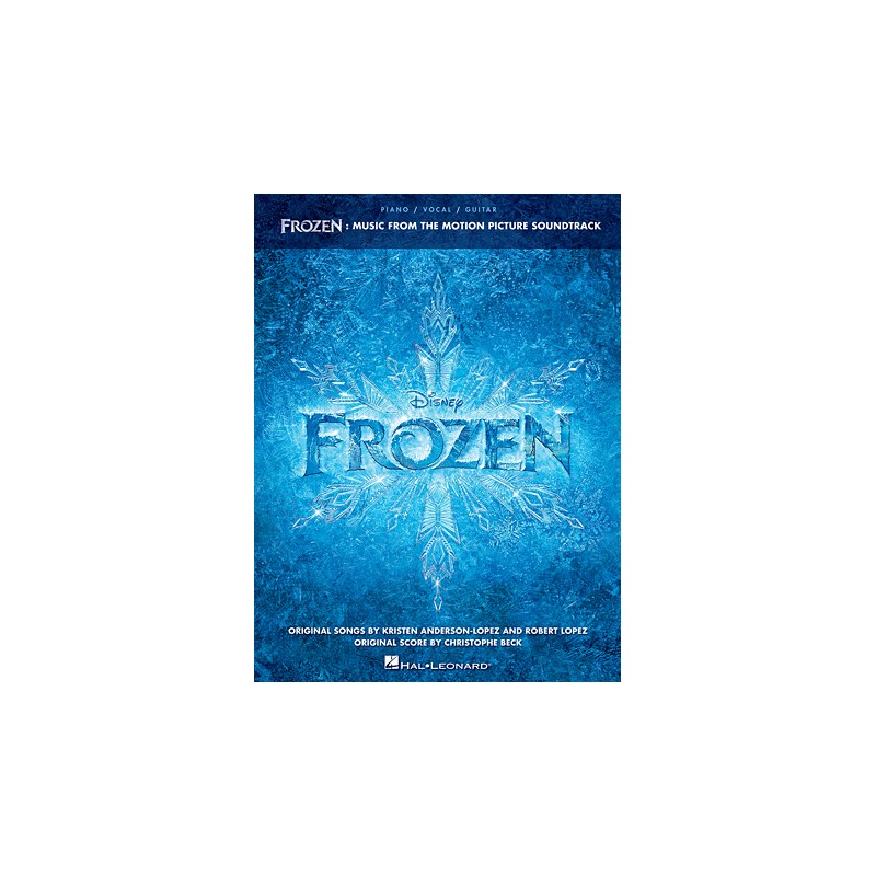 Partitura.  Closer Look Frozen Music from the Motion Picture Soundtrack Piano/Vocal/Guitar Songbook Softcover