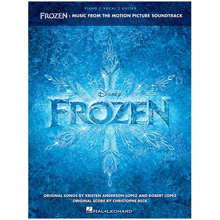 Partitura.  Closer Look Frozen Music from the Motion Picture Soundtrack Piano/Vocal/Guitar Songbook Softcover