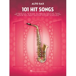 Partitura. 101 Hit Songs for Alto Sax
