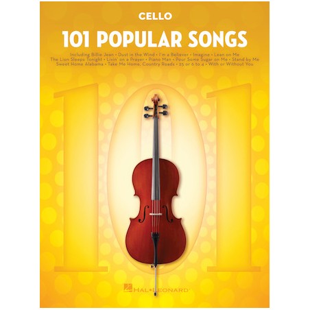 Partitura. 101 Popular Songs for Cello