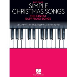Partitura. Simple Christmas Songs. The Easiest Easy Piano Songs