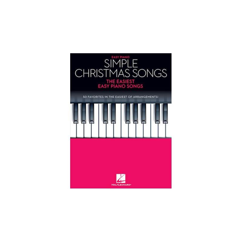 Partitura. Simple Christmas Songs. The Easiest Easy Piano Songs
