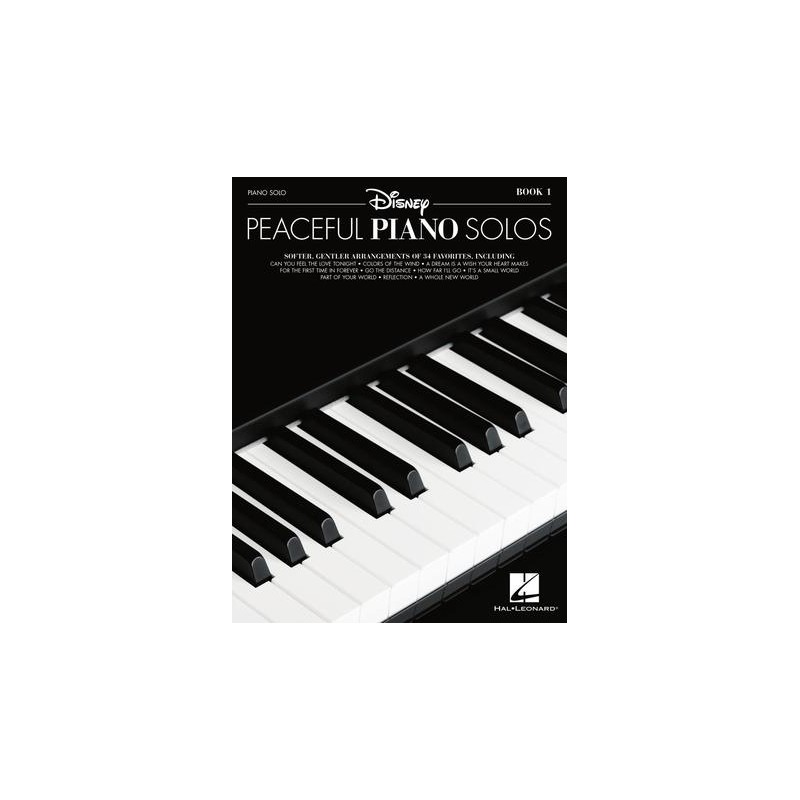 Partitura. Disney Peaceful Piano Solos