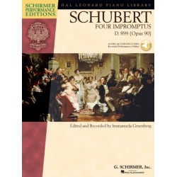 Partitura. Schubert – Four Impromptus, D. 899 (0p. 90)
