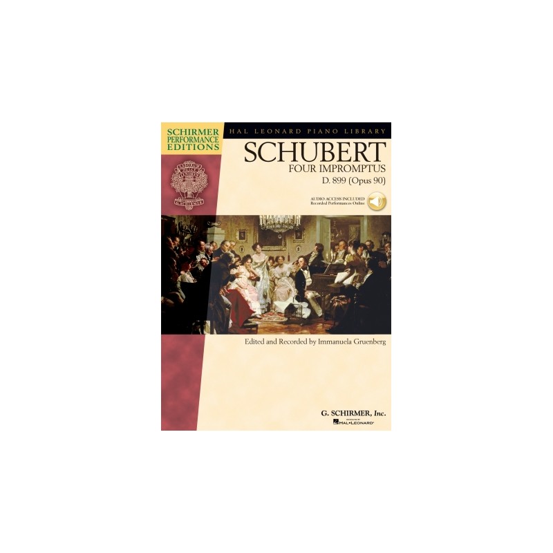 Partitura. Schubert – Four Impromptus, D. 899 (0p. 90)