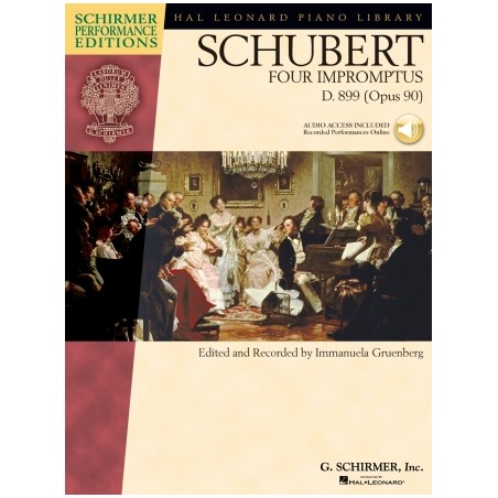 Partitura. Schubert – Four Impromptus, D. 899 (0p. 90)