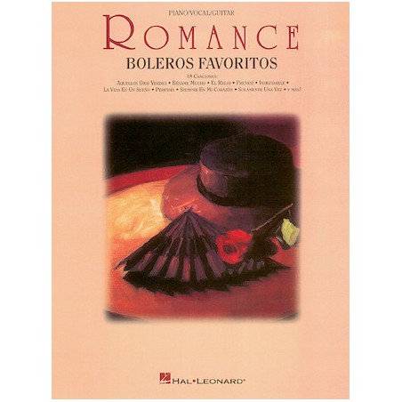 Partitura. Romance: Boleros Favoritos