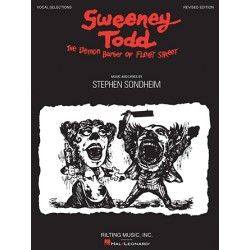 Partitura. Sweeney Todd – Revised Edition