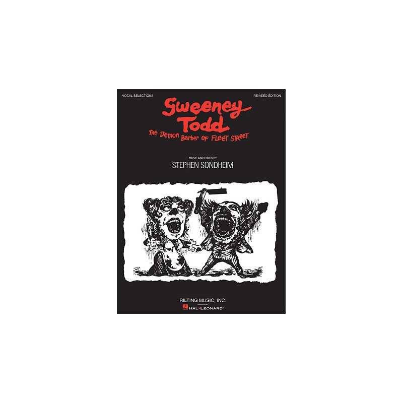 Partitura. Sweeney Todd – Revised Edition