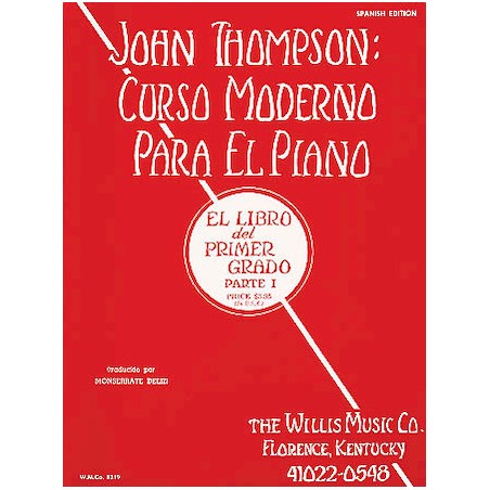 Libro. Curso moderno para el piano. John Thompson