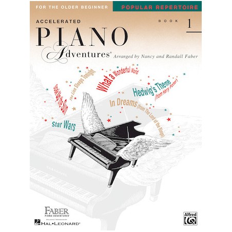 Libro. Accelerated Piano Adventures for the Older Beginner. Popular Repertoire, Book 1
