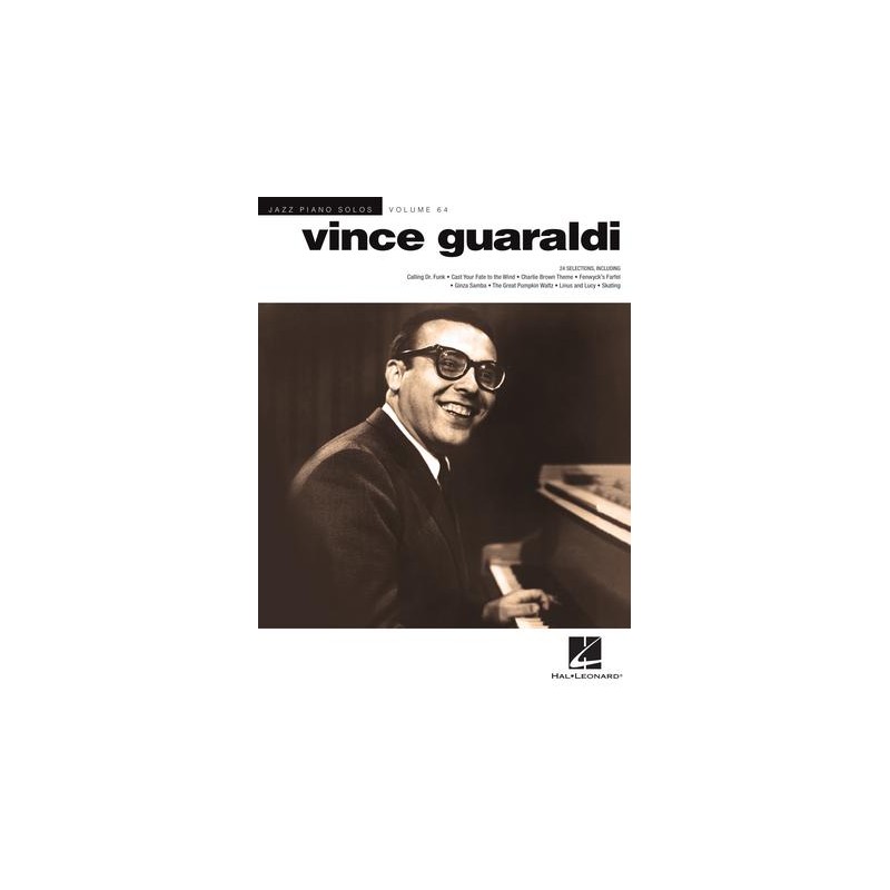 Partitura. Vince Guaraldi. Jazz Piano Solos Series Vol. 64