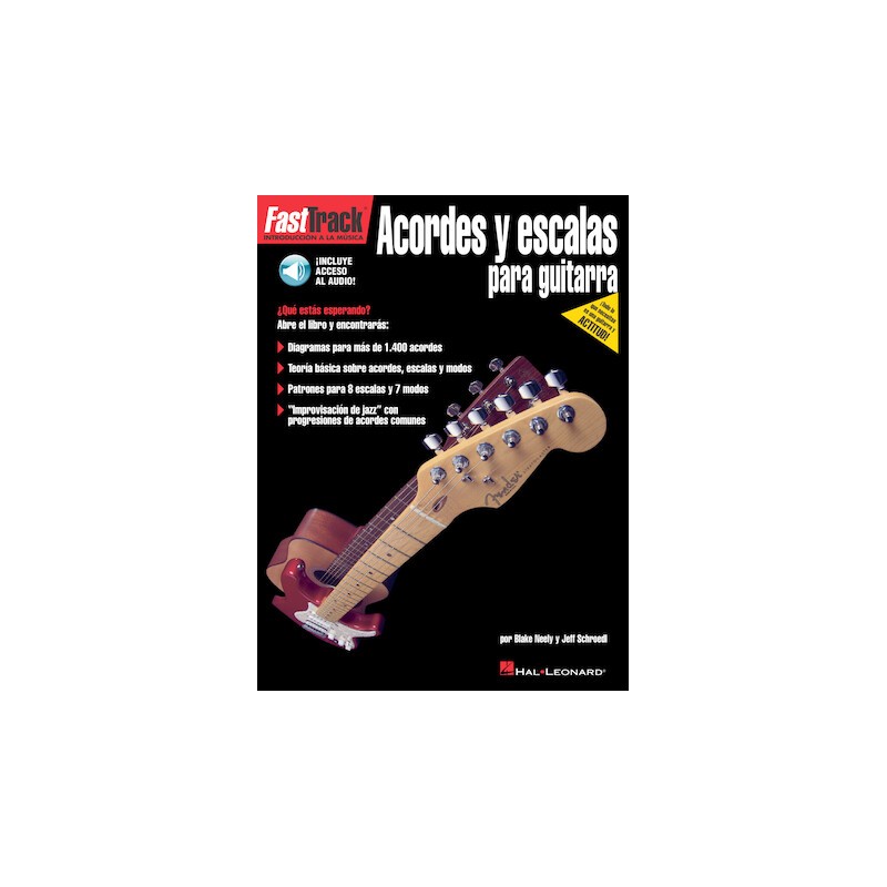 Libro. ACORDES Y ESCALAS PARA GUITARRA. FastTrack