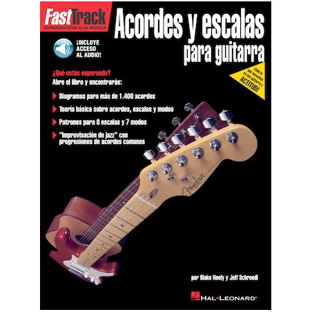 Libro. ACORDES Y ESCALAS PARA GUITARRA. FastTrack
