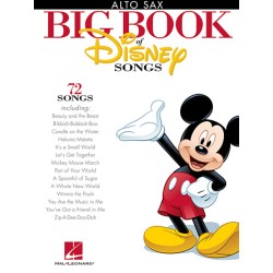 Partitura. The Big Book of Disney Songs. Alto Saxophone