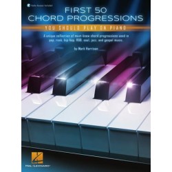 Partitura. First 50 Chord Progressions You Should Play on Piano