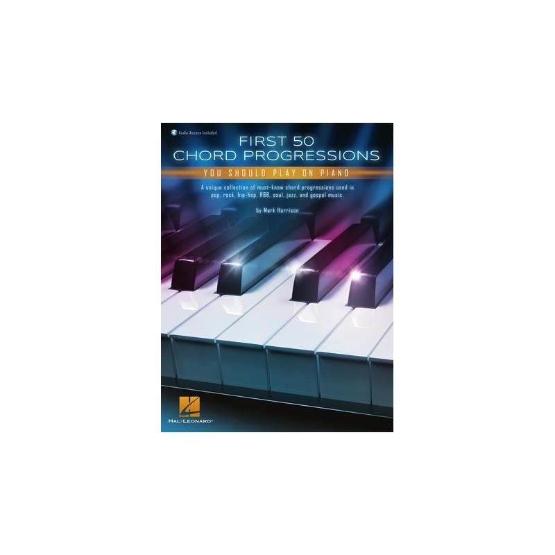 Partitura. First 50 Chord Progressions You Should Play on Piano