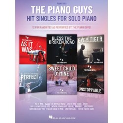 Partitura. The Piano Guys Hit Singles for Piano Solo 12 Fun Favorites as Performed by the Piano Guys!