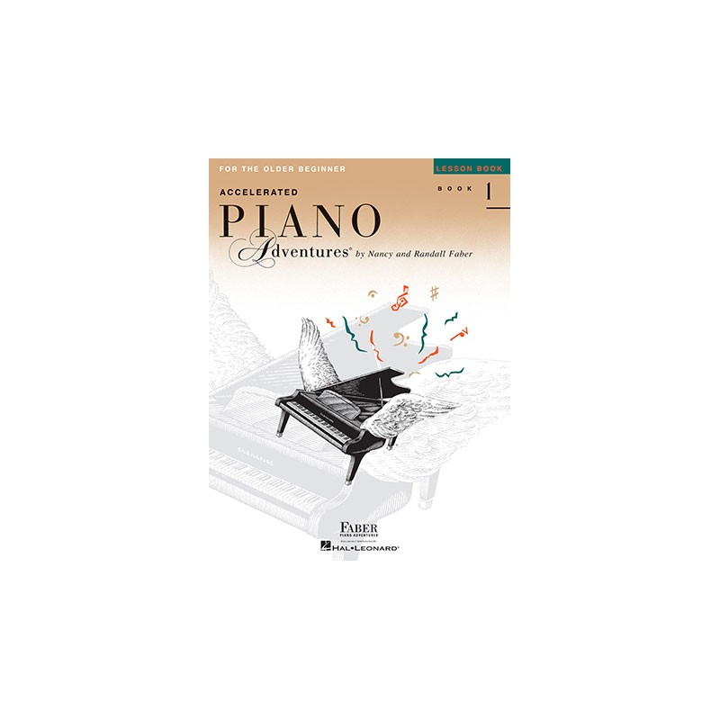 Libro. Accelerated Piano Adventures for the Older Beginner. Lesson Book 1