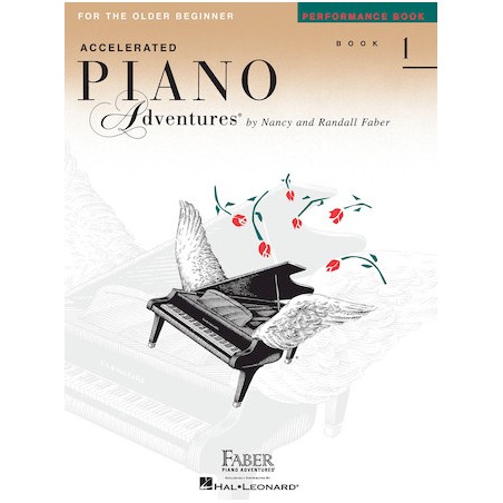Libro. Accelerated Piano Adventures for the Older Beginner. Performance Book 1