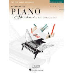 Libro. Accelerated Piano Adventures for the Older Beginner. Theory Book 1