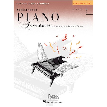 Libro. Accelerated Piano Adventures for the Older Beginner. Lesson Book 2
