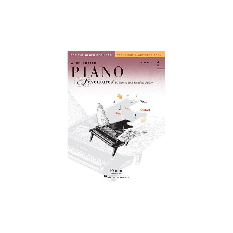 Libro. Accelerated Piano Adventures for the Older Beginner. Technique & Artistry Book 2