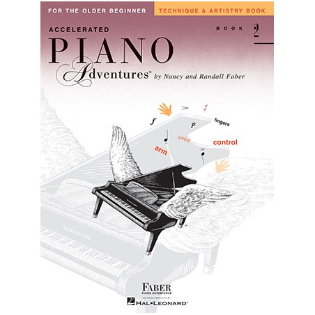 Libro. Accelerated Piano Adventures for the Older Beginner. Technique & Artistry Book 2