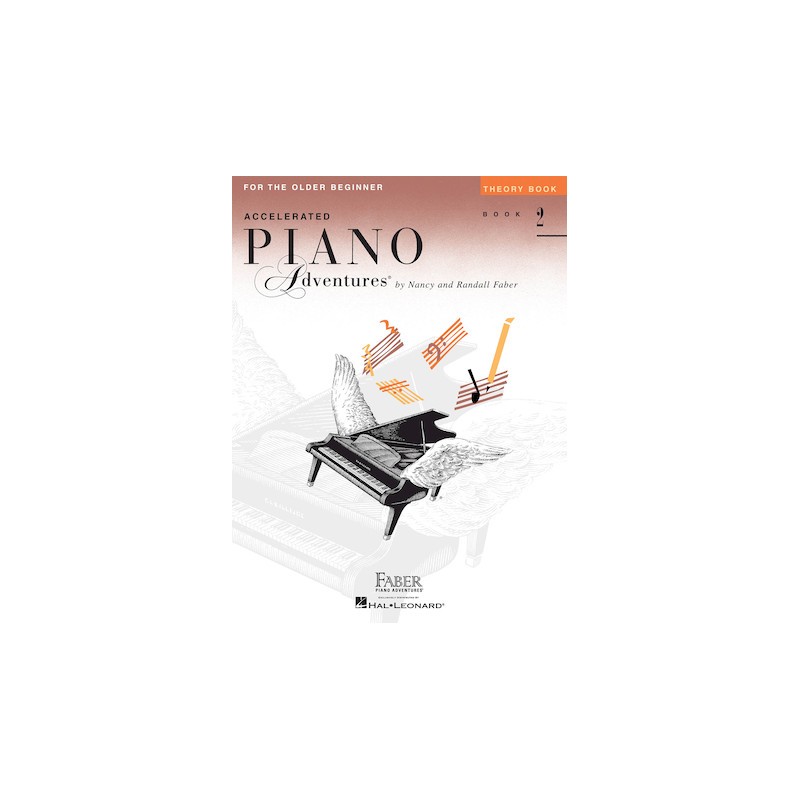 Libro Accelerated Piano Adventures for the Older Beginner. Theory Book 2