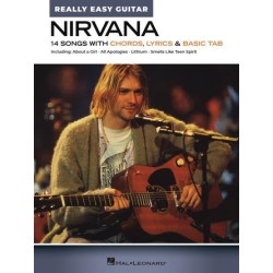 Partitura. Nirvana – Really Easy Guitar