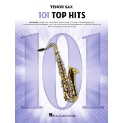 Partitura.101 Top Hits for Tenor Sax