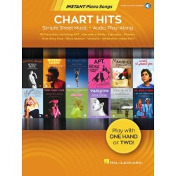 Partitura. Chart Hits – Instant Piano Songs