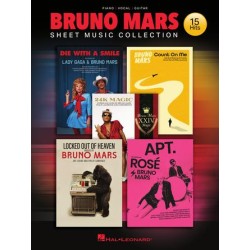 Partitura. Bruno Mars Sheet Music Collection