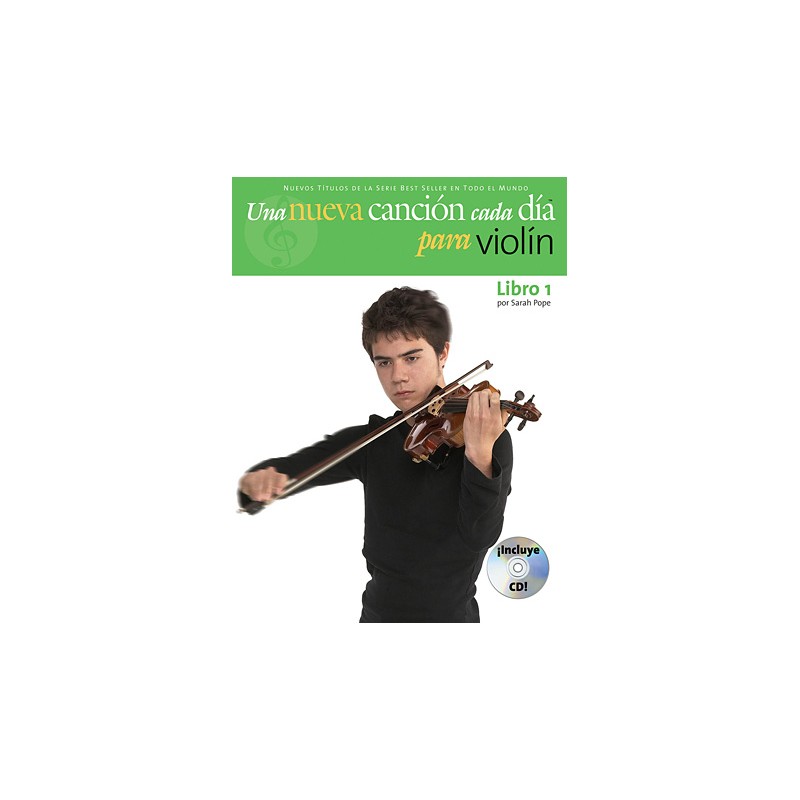 Libro. Una nueva canción cada día para Violín