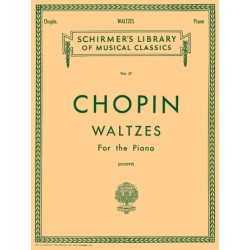 Partitura. WALTZES for Piano. Chopin