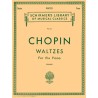 Partitura. WALTZES for Piano. Chopin