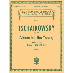 Partitura. Album for the Young (24 Easy Pieces), Op. 39. Tchaikovsky