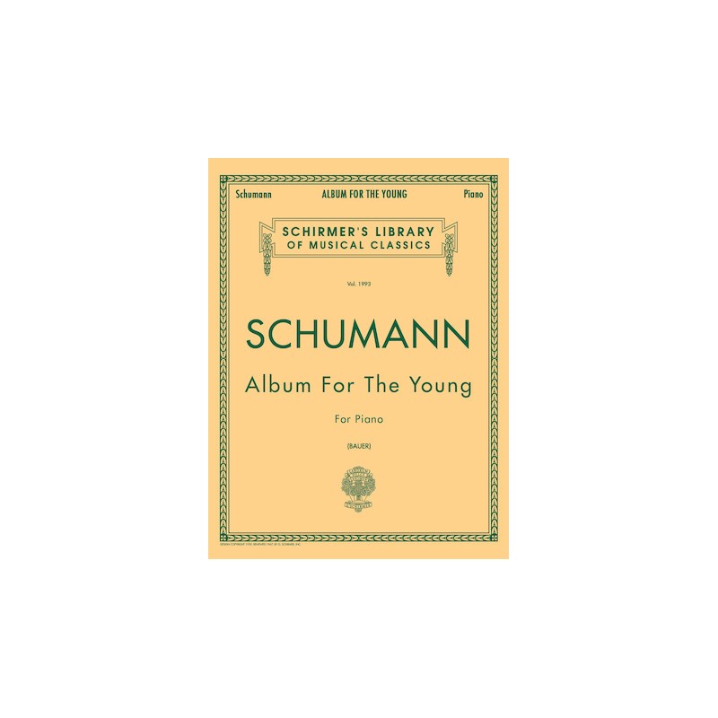 Partitura. Album for the Young, Op. 68. SCHUMANN