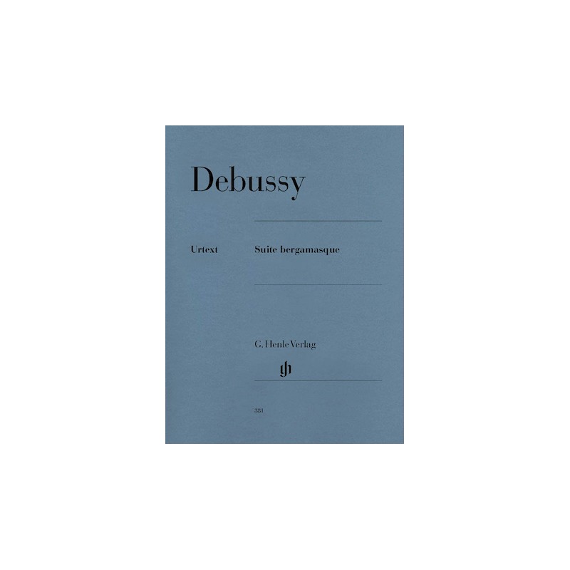 Partitura. DEBUSSY. Suite Bergamasque. Piano Solo